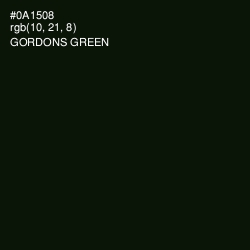 #0A1508 - Gordons Green Color Image